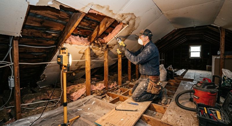 Attic Water Damage Repair in Charleston, SC