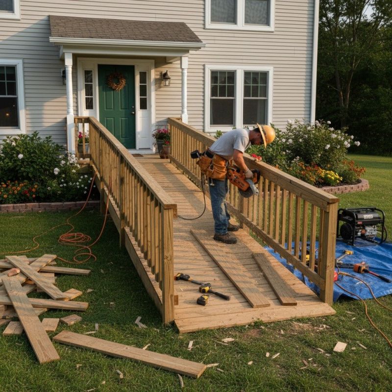 Handicap Ramp Repair in Littleton, CO