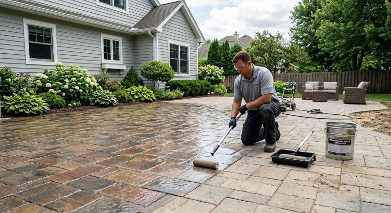 Porch Concrete Sealing in Kitsap County, WA